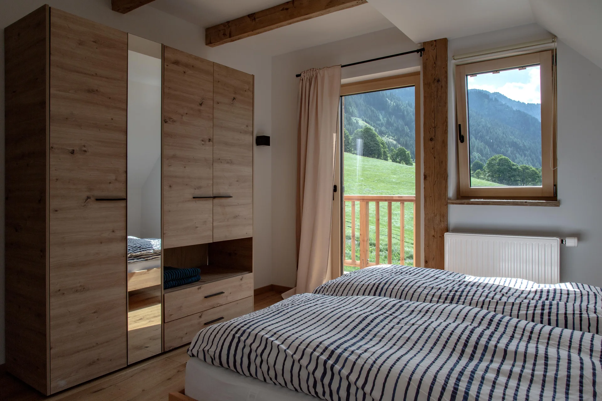 Großes Penthouse Schlafzimmer